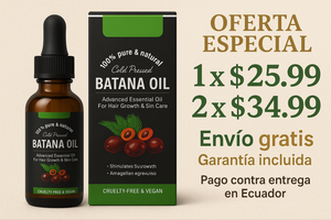 Aceite de Batana 100 % Natural – Cuidado del Cabello, Barba y Cejas